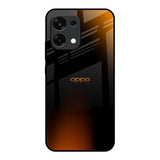 Orange Black Fusion Oppo F31 5G Glass Back Cover Online