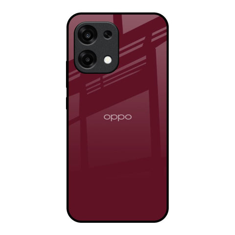 Classic Burgundy Oppo F31 5G Glass Back Cover Online