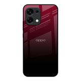 Wine Red Oppo F31 5G Glass Back Cover Online