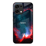 Brush Art Oppo F31 5G Glass Back Cover Online