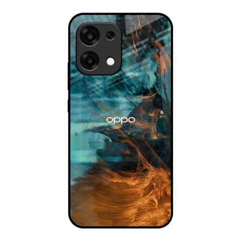 Golden Splash Oppo F31 5G Glass Back Cover Online