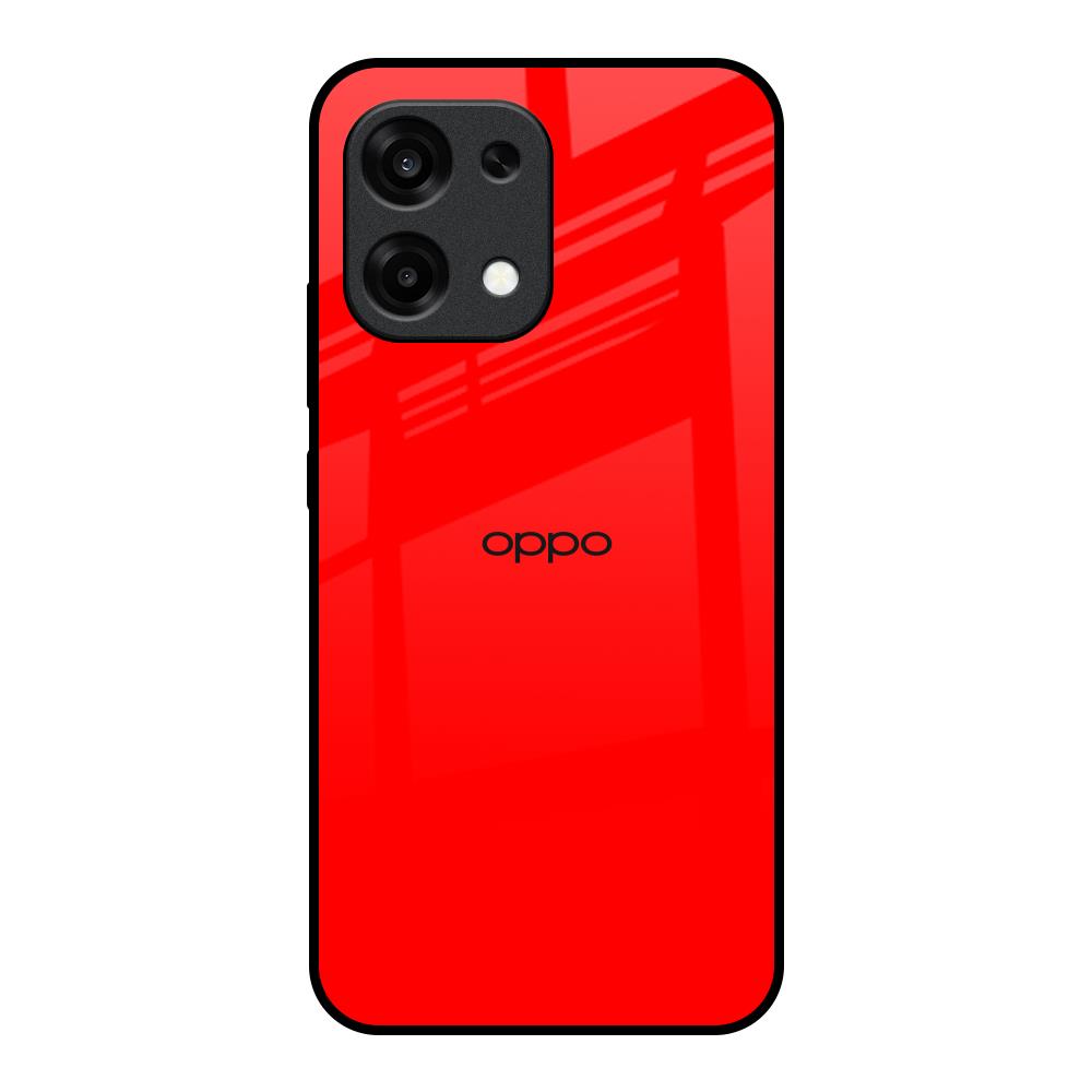 Blood Red Oppo F31 5G Glass Back Cover Online