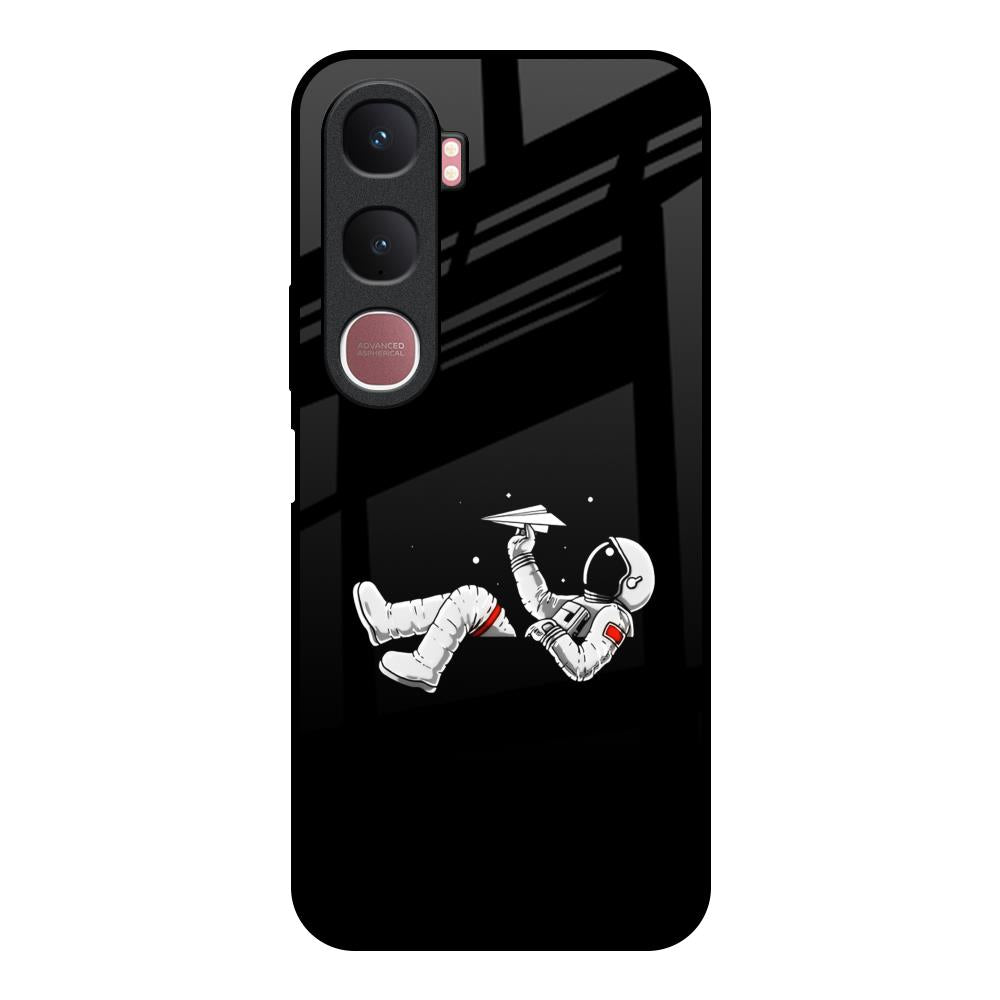 Space Traveller Vivo Y31 5G Glass Back Cover Online