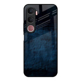 Dark Blue Grunge Vivo Y31 5G Glass Back Cover Online