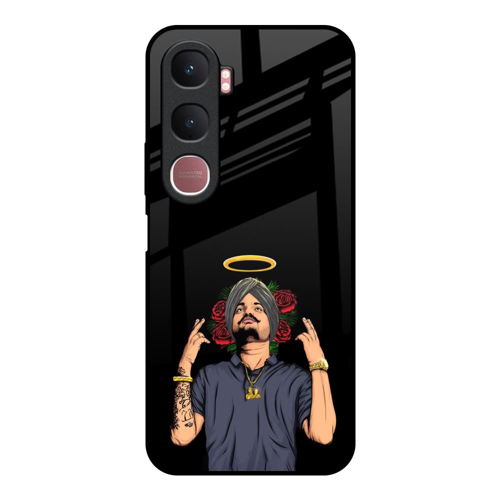 Punjabi Singer Poster Vivo Y31 5G Glass Back Cover Online