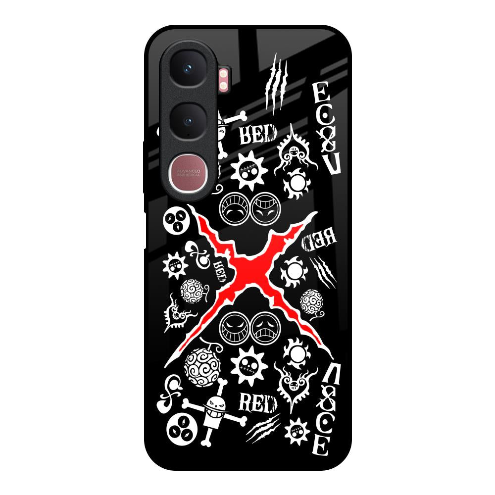 Red Zone Vivo Y31 5G Glass Back Cover Online