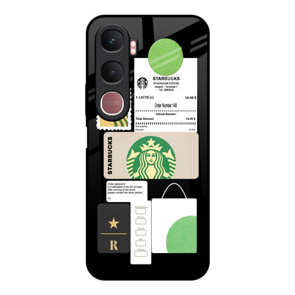 Coffee Latte Vivo Y31 5G Glass Back Cover Online