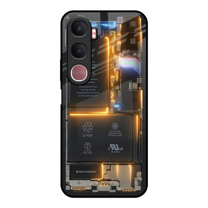 Glow Up Skeleton Vivo Y31 5G Glass Back Cover Online