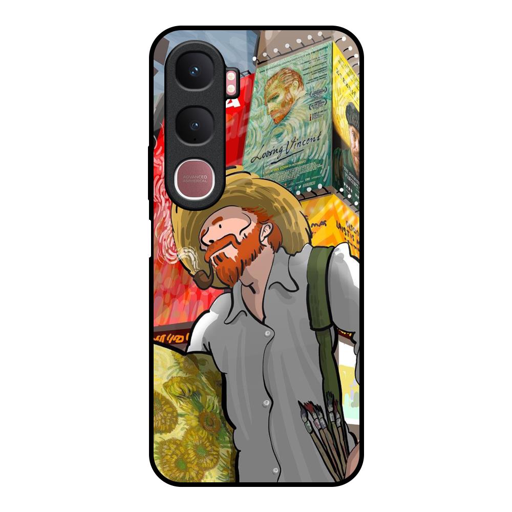 Loving Vincent Vivo Y31 5G Glass Back Cover Online