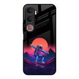 Retro Astronaut Vivo Y31 5G Glass Back Cover Online