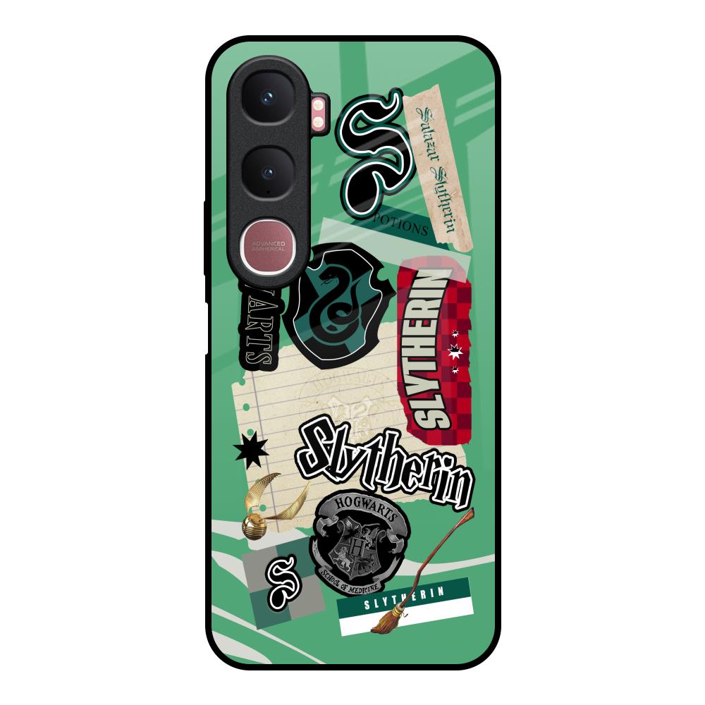 Slytherin Vivo Y31 5G Glass Back Cover Online