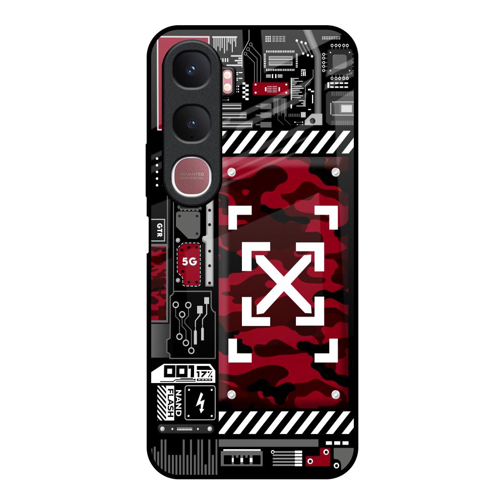 Technology Art Vivo Y31 5G Glass Back Cover Online
