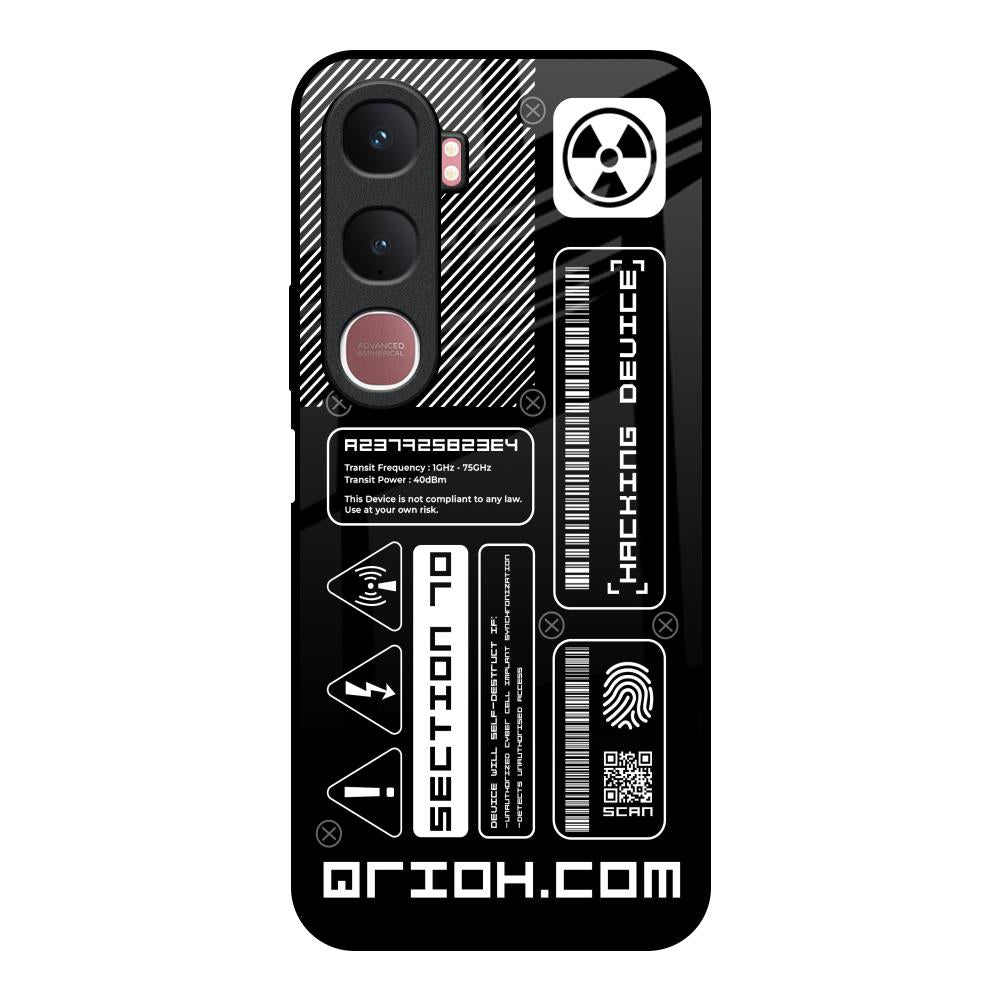 Futuristic Art Vivo Y31 5G Glass Back Cover Online