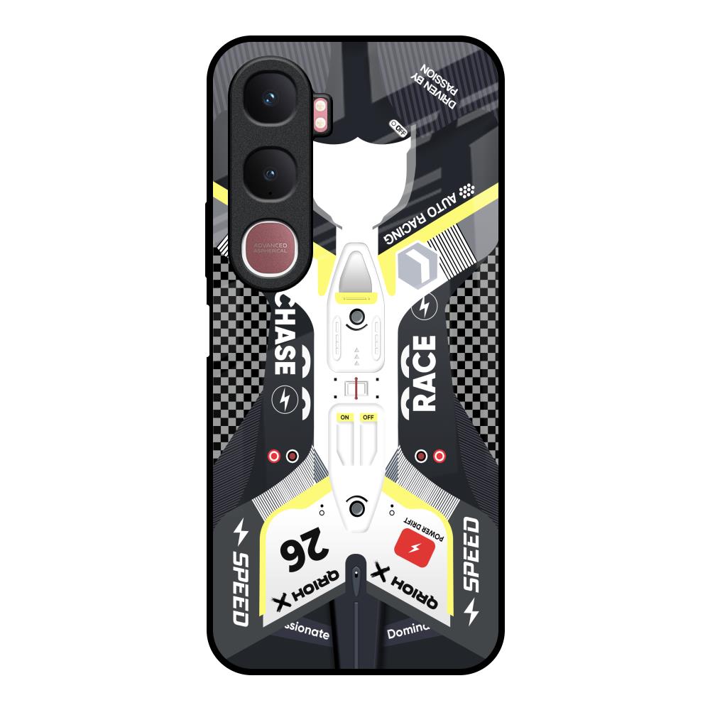 Car Enthusiast Vivo Y31 5G Glass Back Cover Online