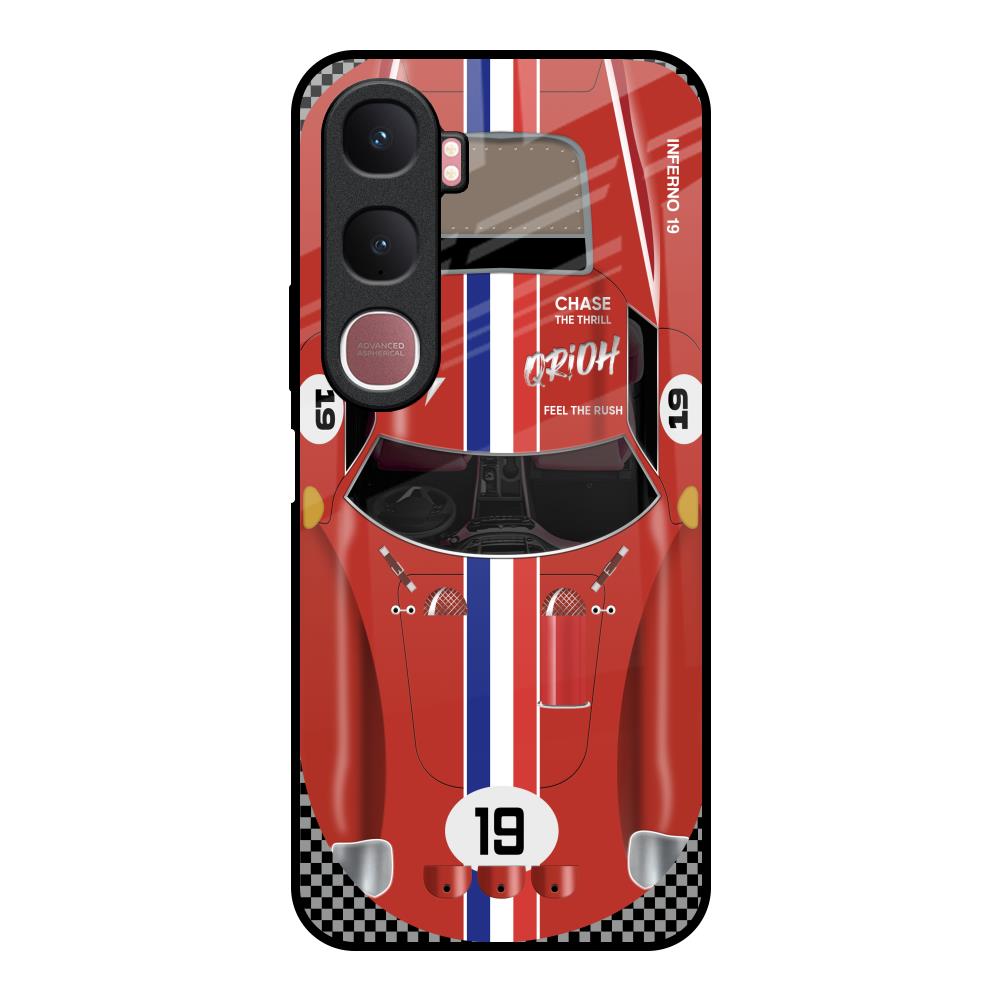 Racing Vintage Vivo Y31 5G Glass Back Cover Online