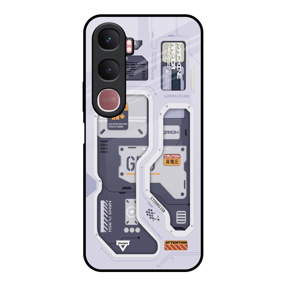 Tech Savvy Vivo Y31 5G Glass Back Cover Online