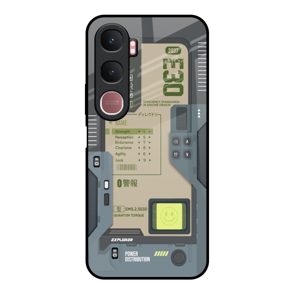 Art Station Vivo Y31 5G Glass Back Cover Online