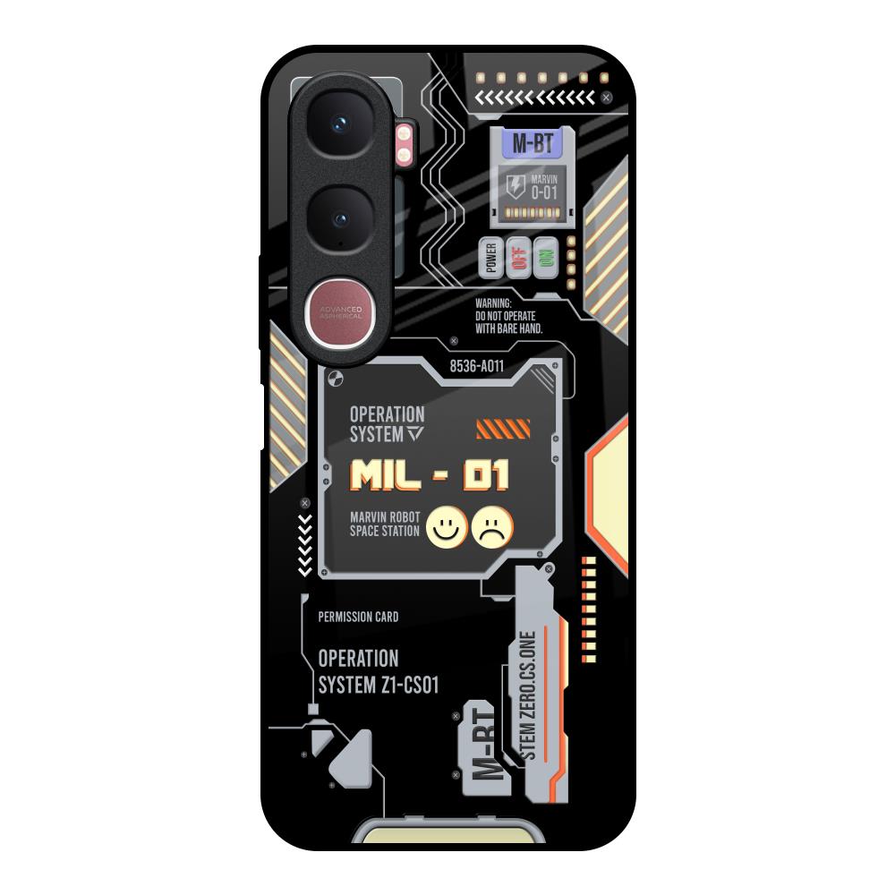 Exposed Parts Vivo Y31 5G Glass Back Cover Online