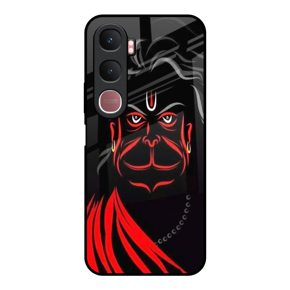 Lord Hanuman Vivo Y31 5G Glass Back Cover Online