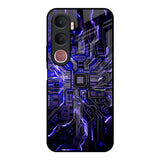 Techno Color Pattern Vivo Y31 5G Glass Back Cover Online