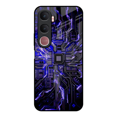 Techno Color Pattern Vivo Y31 5G Glass Back Cover Online