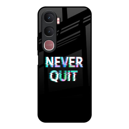 Never Quit Vivo Y31 5G Glass Back Cover Online