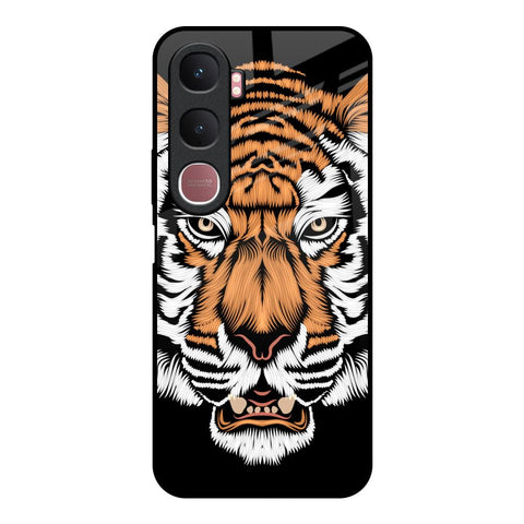 Angry Tiger Vivo Y31 5G Glass Back Cover Online