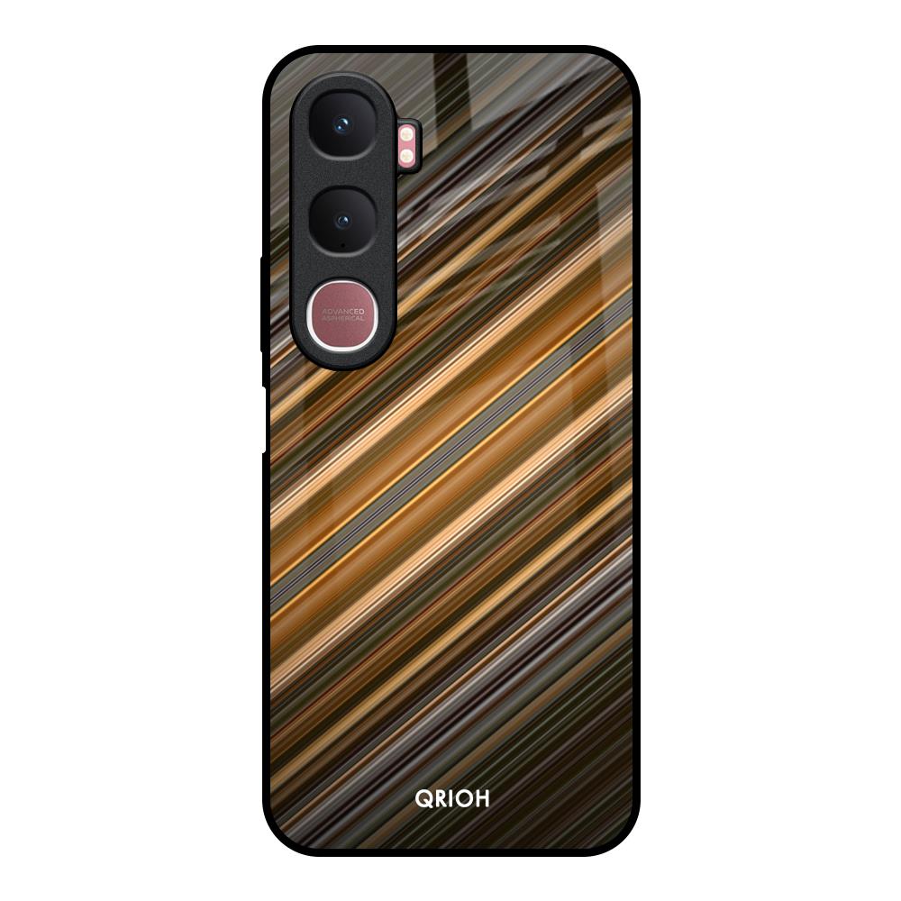 Diagonal Slash Pattern Vivo Y31 5G Glass Back Cover Online