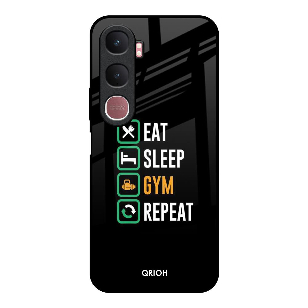 Daily Routine Vivo Y31 5G Glass Back Cover Online