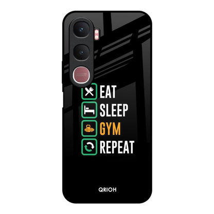 Daily Routine Vivo Y31 5G Glass Back Cover Online