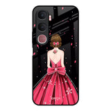 Fashion Princess Vivo Y31 5G Glass Back Cover Online