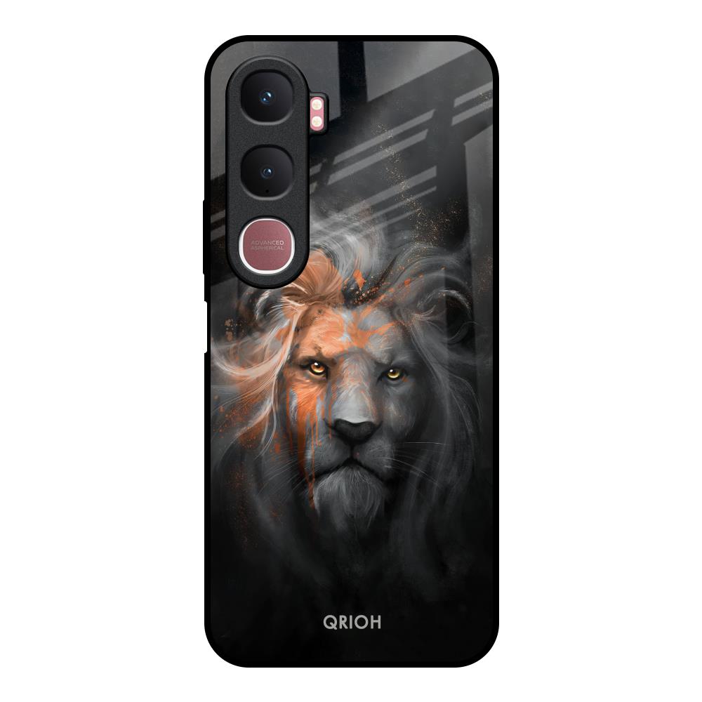 Devil Lion Vivo Y31 5G Glass Back Cover Online