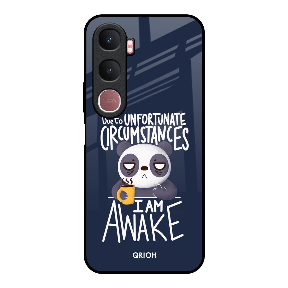 Struggling Panda Vivo Y31 5G Glass Back Cover Online