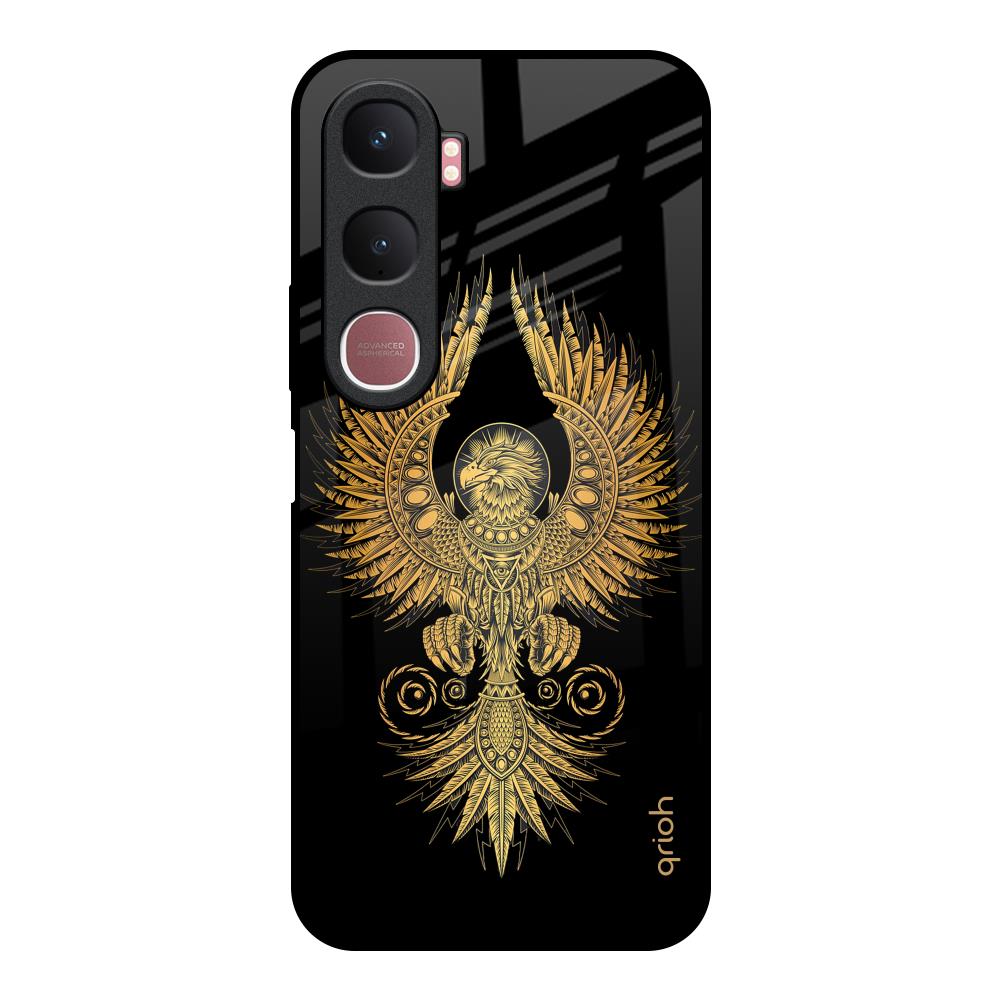 Mythical Phoenix Art Vivo Y31 5G Glass Back Cover Online