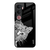 Kitten Mandala Vivo Y31 5G Glass Back Cover Online