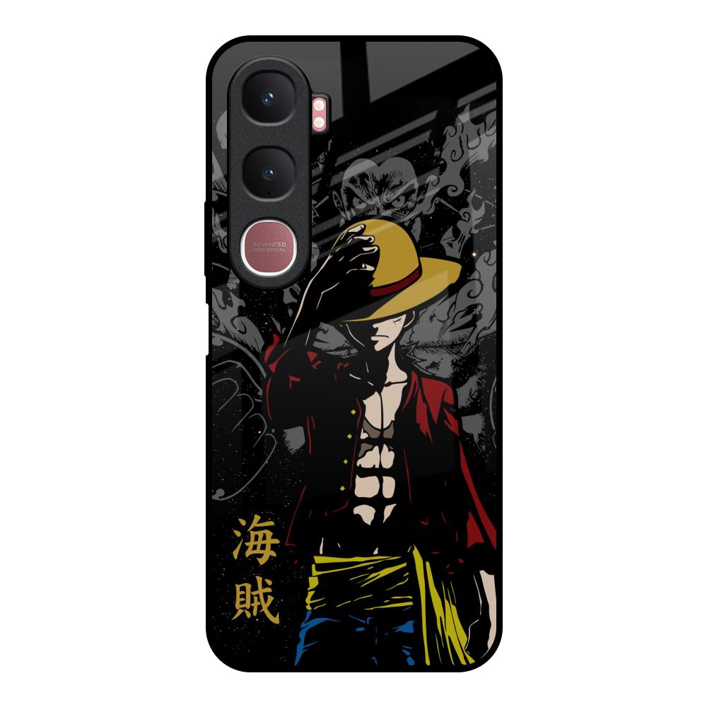 Dark Luffy Vivo Y31 5G Glass Back Cover Online