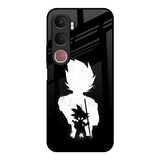 Monochrome Goku Vivo Y31 5G Glass Back Cover Online