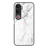 Modern White Marble Vivo Y31 5G Glass Back Cover Online