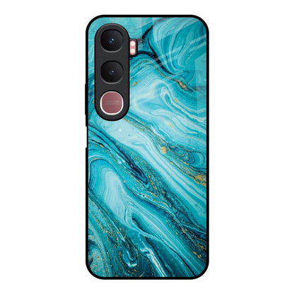 Ocean Marble Vivo Y31 5G Glass Back Cover Online
