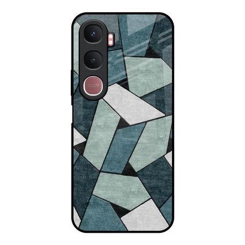 Abstact Tiles Vivo Y31 5G Glass Back Cover Online
