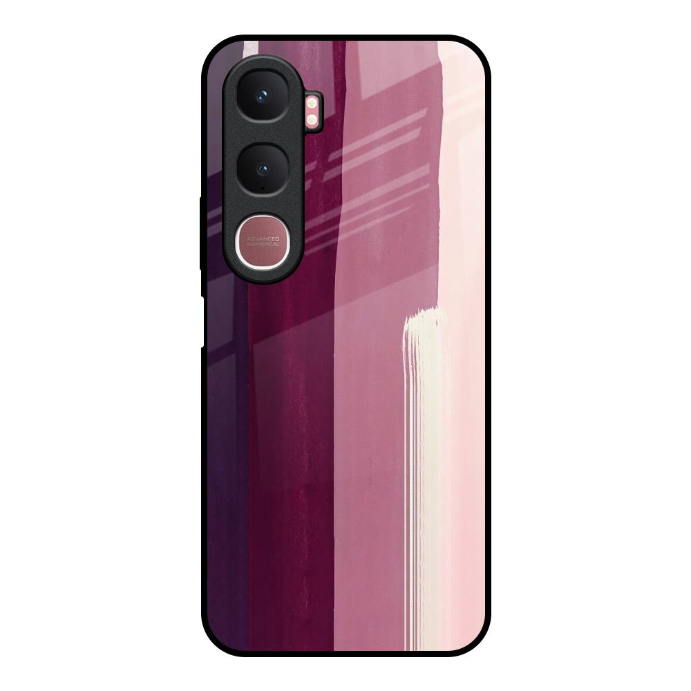 Brush Stroke Art Vivo Y31 5G Glass Back Cover Online