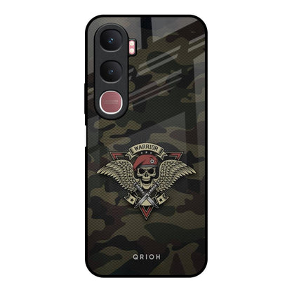 Army Warrior Vivo Y31 5G Glass Back Cover Online
