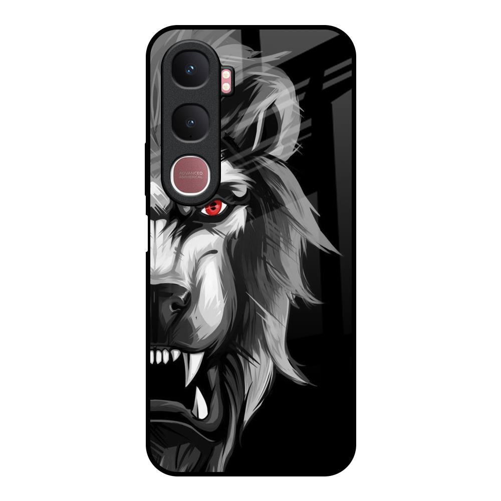 Wild Lion Vivo Y31 5G Glass Back Cover Online