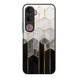 Tricolor Pattern Vivo Y31 5G Glass Back Cover Online