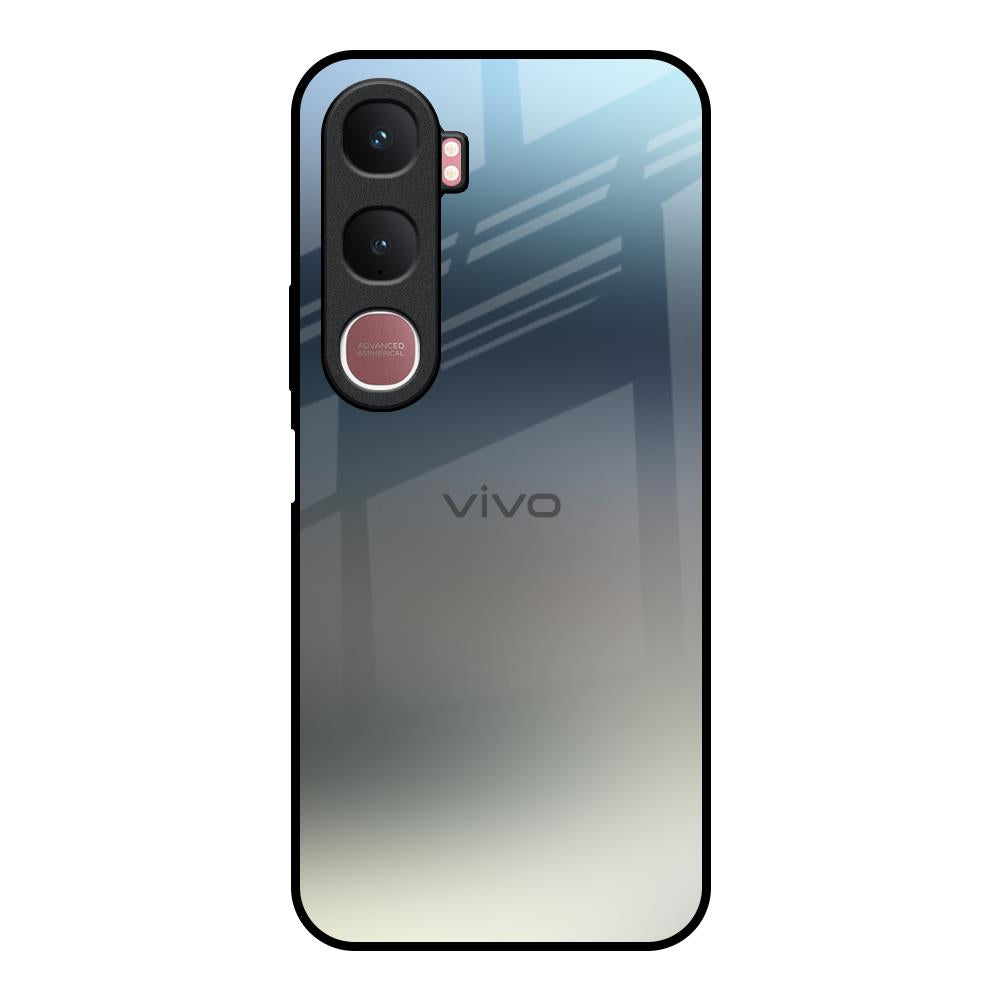 Tricolor Ombre Vivo Y31 5G Glass Back Cover Online