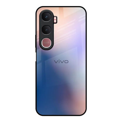 Blue Mauve Gradient Vivo Y31 5G Glass Back Cover Online