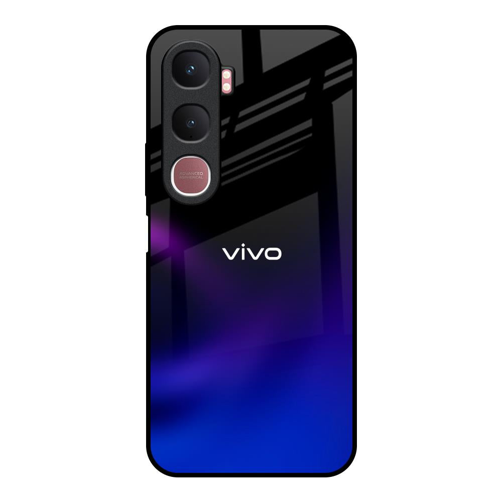 Black Onyx Vivo Y31 5G Glass Back Cover Online