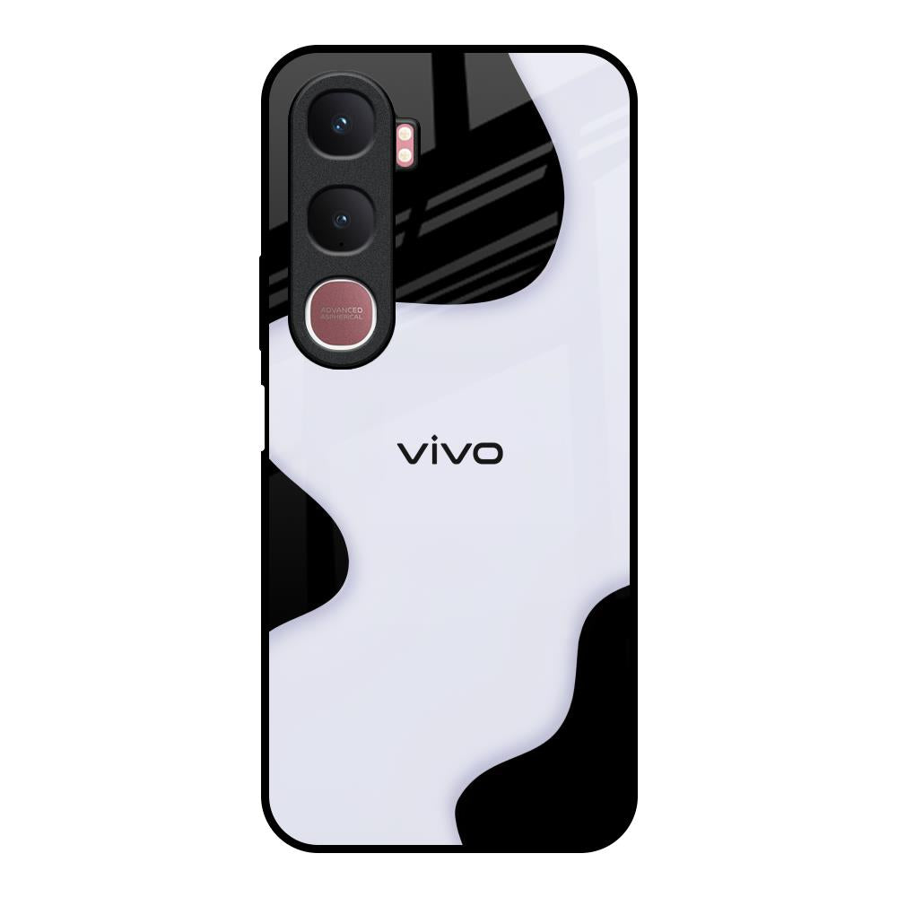 Wheat Cream Wavy Vivo Y31 5G Glass Back Cover Online