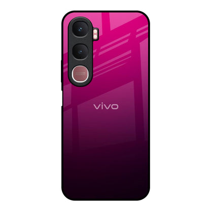 Purple Ombre Pattern Vivo Y31 5G Glass Back Cover Online