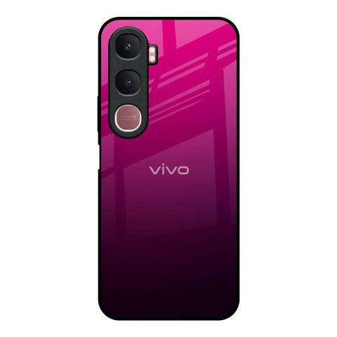 Purple Ombre Pattern Vivo Y31 5G Glass Back Cover Online